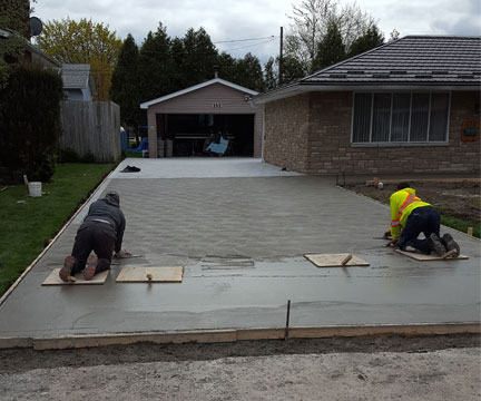 Concrete Driveway, Windsor, Ontario